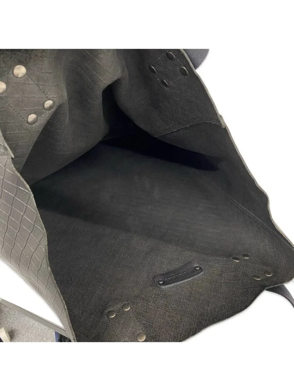 Bottega Veneta Intreccio Mirage Leather Tote Bag Black